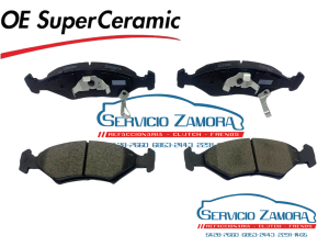 BALATAS DELANTERAS, OE SUPERCERAMIC, COURIER 2001-2010 FIESTA 01 (1.6L) FIESTA 98-00 (1.4L) FIESTA HATCH BACK 03-07 (1.6L) FIESTA IKON 01-02 03-07 FIESTA SEDAN 05-10 KA 01-08   EQUIVALENTE D1140 ,D649